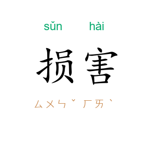 损害
