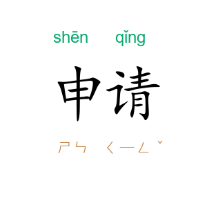 申请