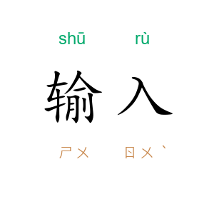 输入