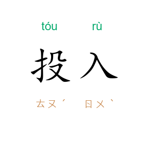 投入