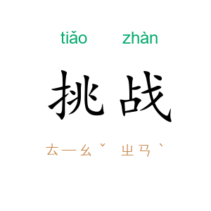 挑战