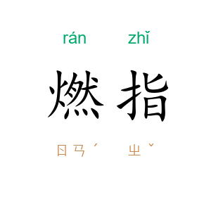 燃指