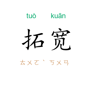 拓宽