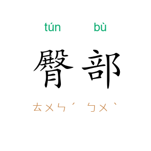 臀部