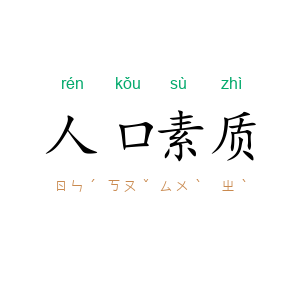 人口素质