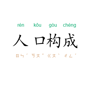 人口构成