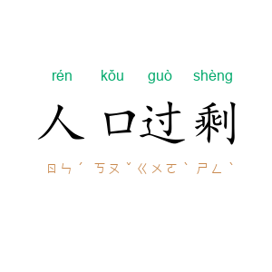 人口过剩