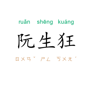 阮生狂