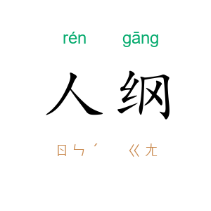 人纲