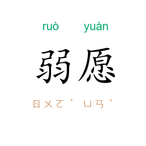 弱愿
