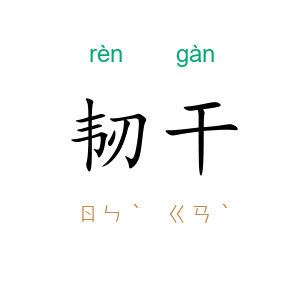 韧干