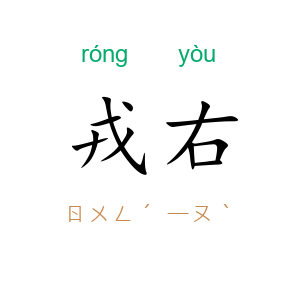 戎右