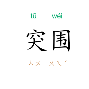 突围