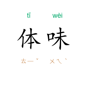 体味