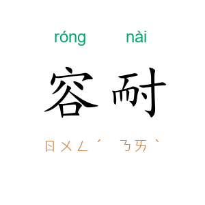 容耐
