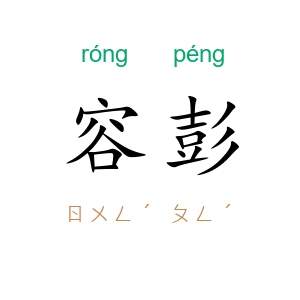 容彭