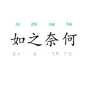 如之奈何