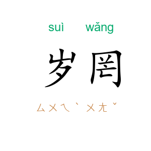 岁罔