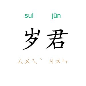 岁君