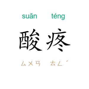 酸疼