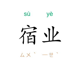 宿业