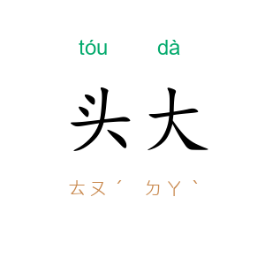头大