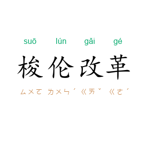 梭伦改革