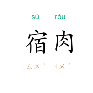 宿肉