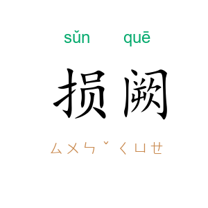 损阙