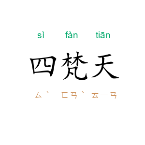 四梵天
