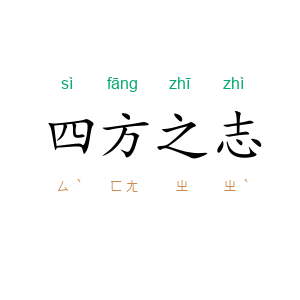 四方之志