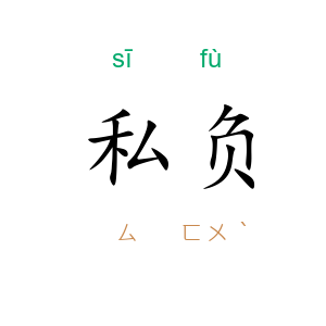 私负