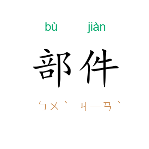 部件