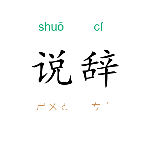 说辞