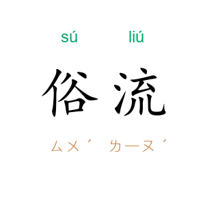 俗流