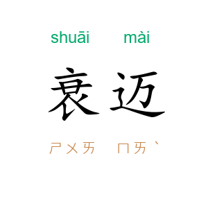 衰迈