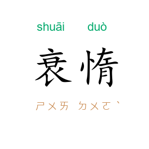 衰惰