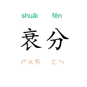 衰分