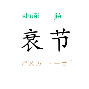 衰节