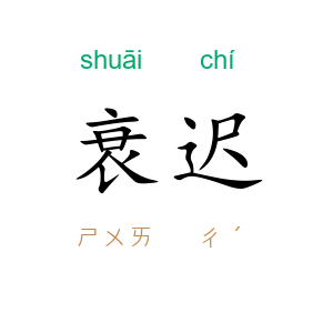衰迟