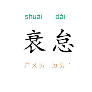 衰怠