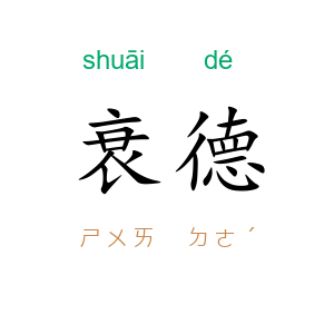 衰德