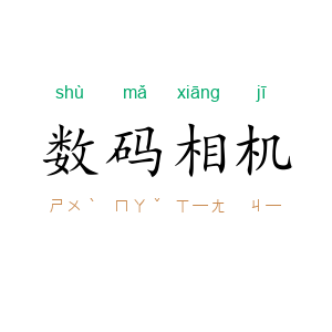 数码相机