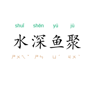 水深鱼聚