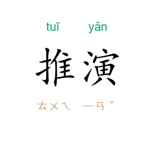 推演