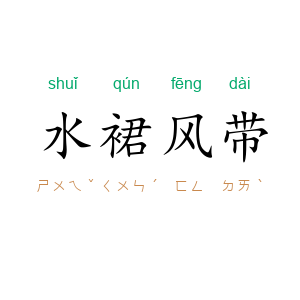 水裙风带