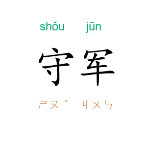 守军