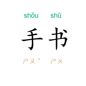 手书