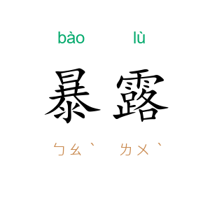 暴露