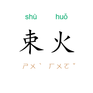 束火
